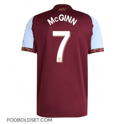 Aston Villa John McGinn #7 Hjemmebanetrøje 2025-26 Kortærmet Aston Villa John McGinn #7 Hjemmebanetrøje 2025-26 Kortærmet